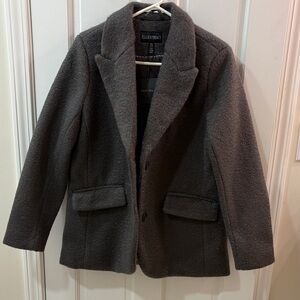 NWT Ellen Tracy Charcoal Coat
